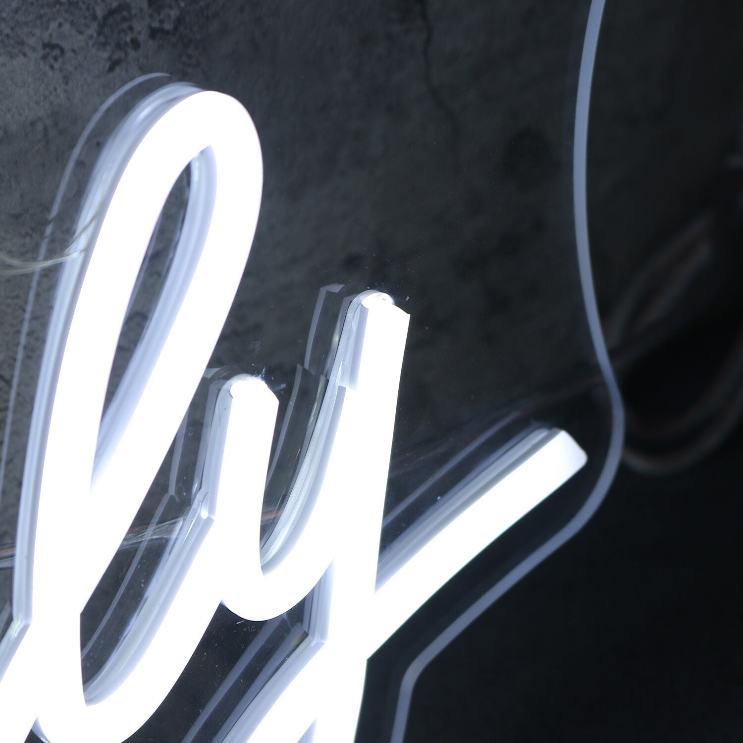 Good Vibes Only White Led Neon Sign | Shineneon