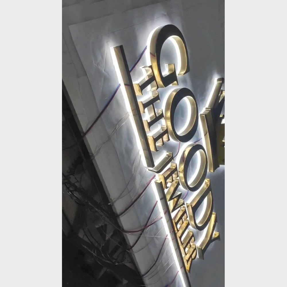 Goody The Jeweler 3D Backlit Channel Letters Led Light Sign - Shineneon
