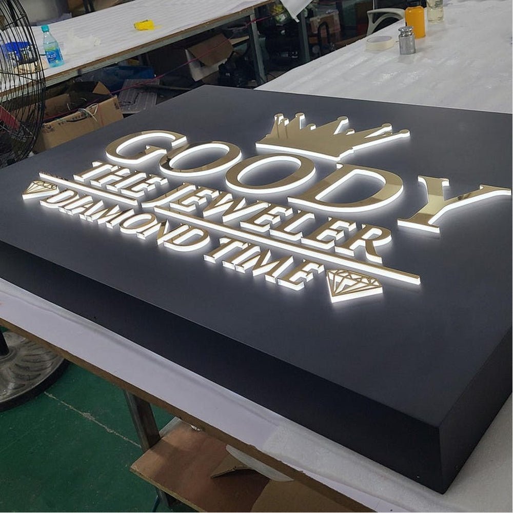 Goody The Jeweler Diamond Time Acrylic Business Logo Sign - Shineneon