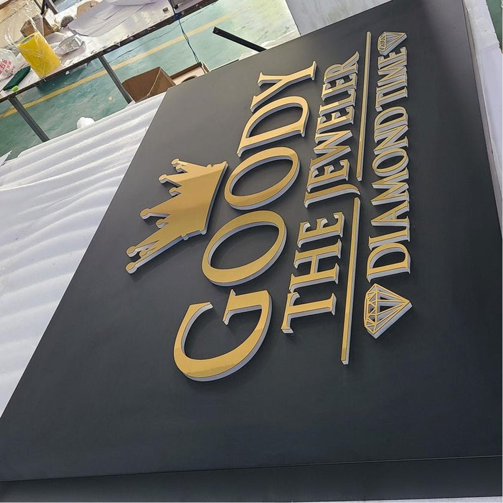Goody The Jeweler Diamond Time Acrylic Business Logo Sign - Shineneon