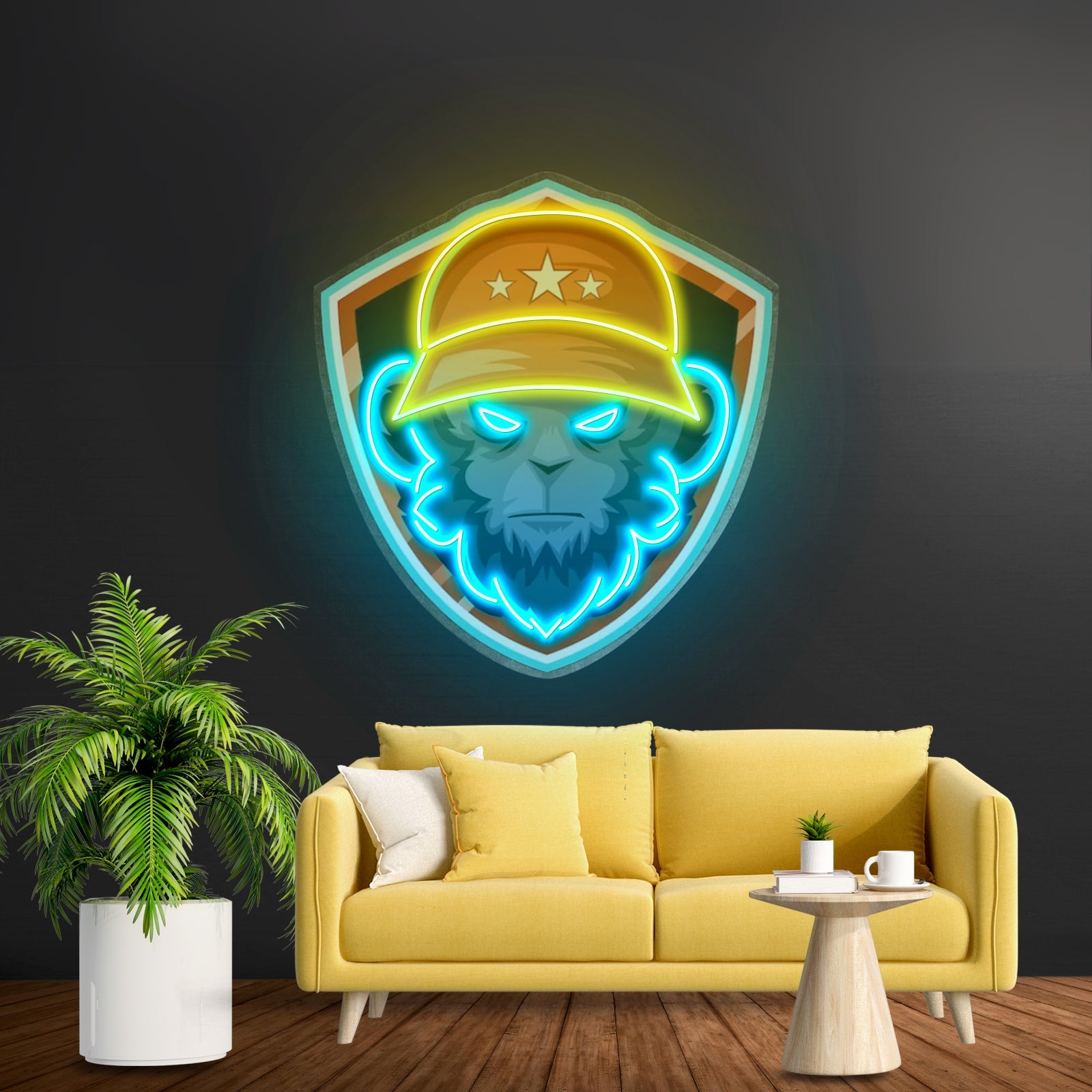 Gorilla Head Led Neon Sign Light Custom Led Signs - Shineneon
