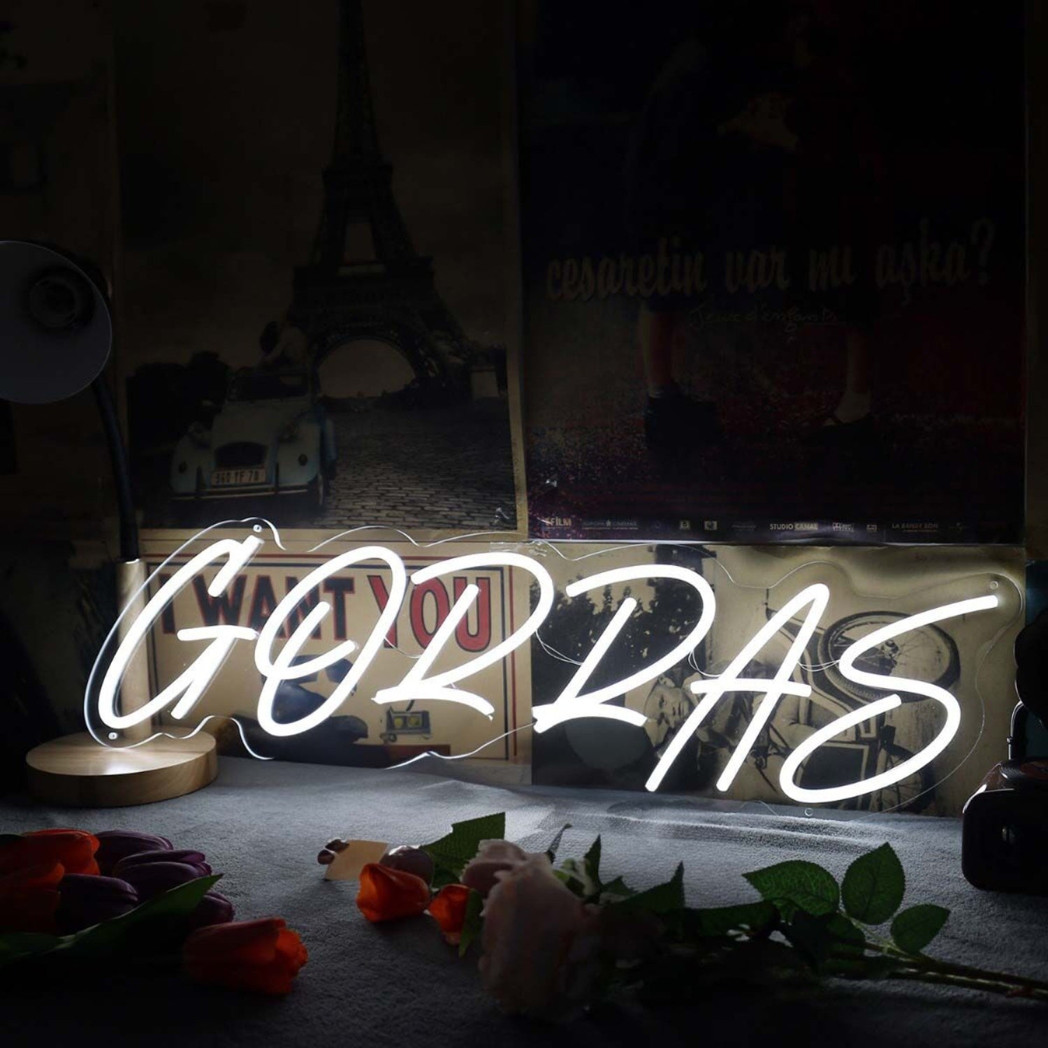 Gorras White Led Neon Sign | Shineneon