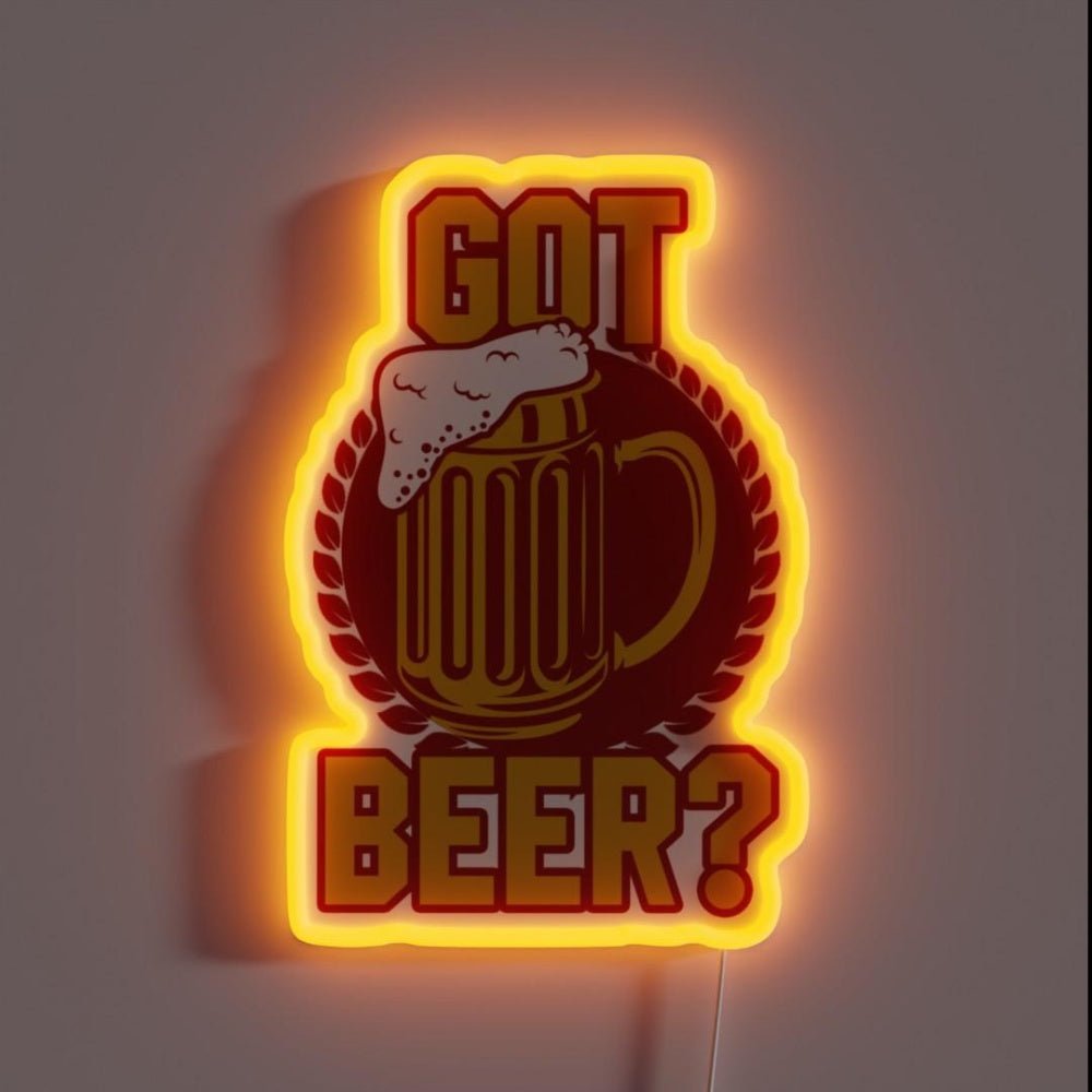 Got Beer Rgb Led Neon Sign - Shineneon