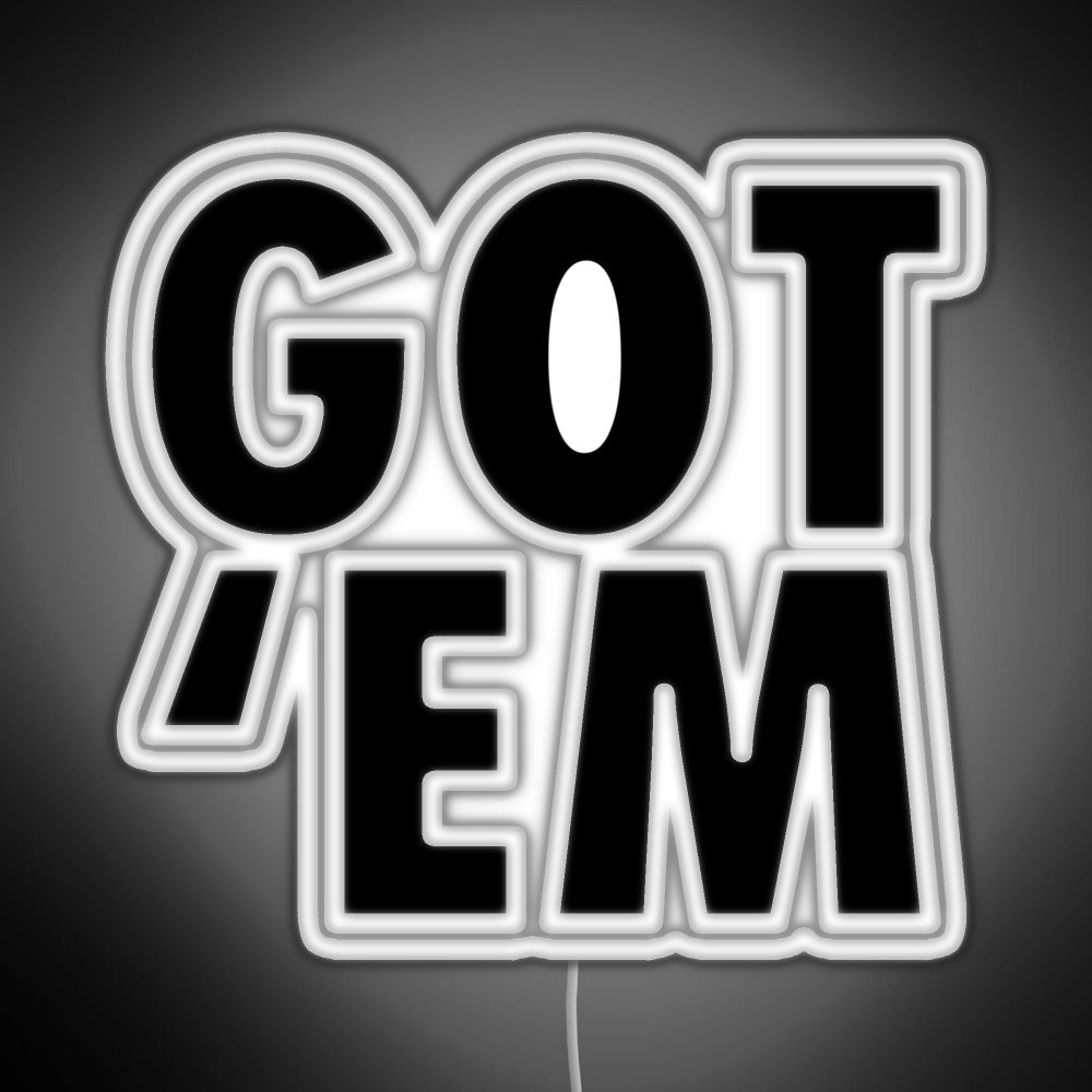 Got Em Rgb Led Neon Sign Pop Wall Art - Shineneon