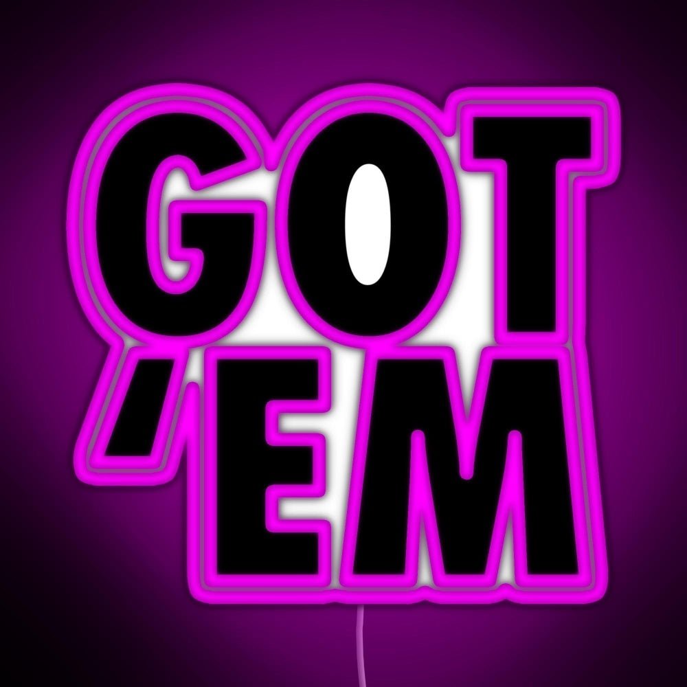 Got Em Rgb Led Neon Sign Pop Wall Art - Shineneon