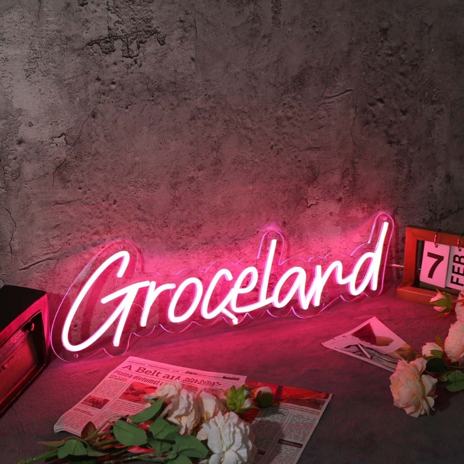 Graceland Red Neon Sign For Music Lovers | Shineneon