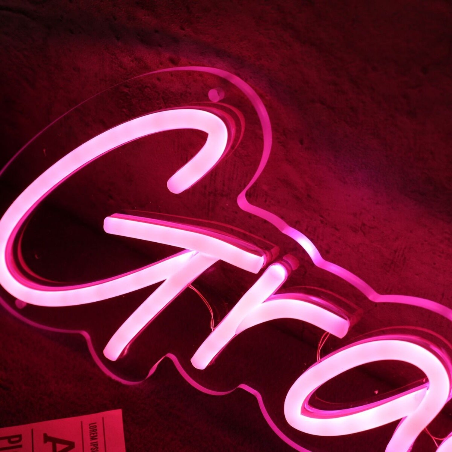 Graceland Red Neon Sign For Music Lovers | Shineneon