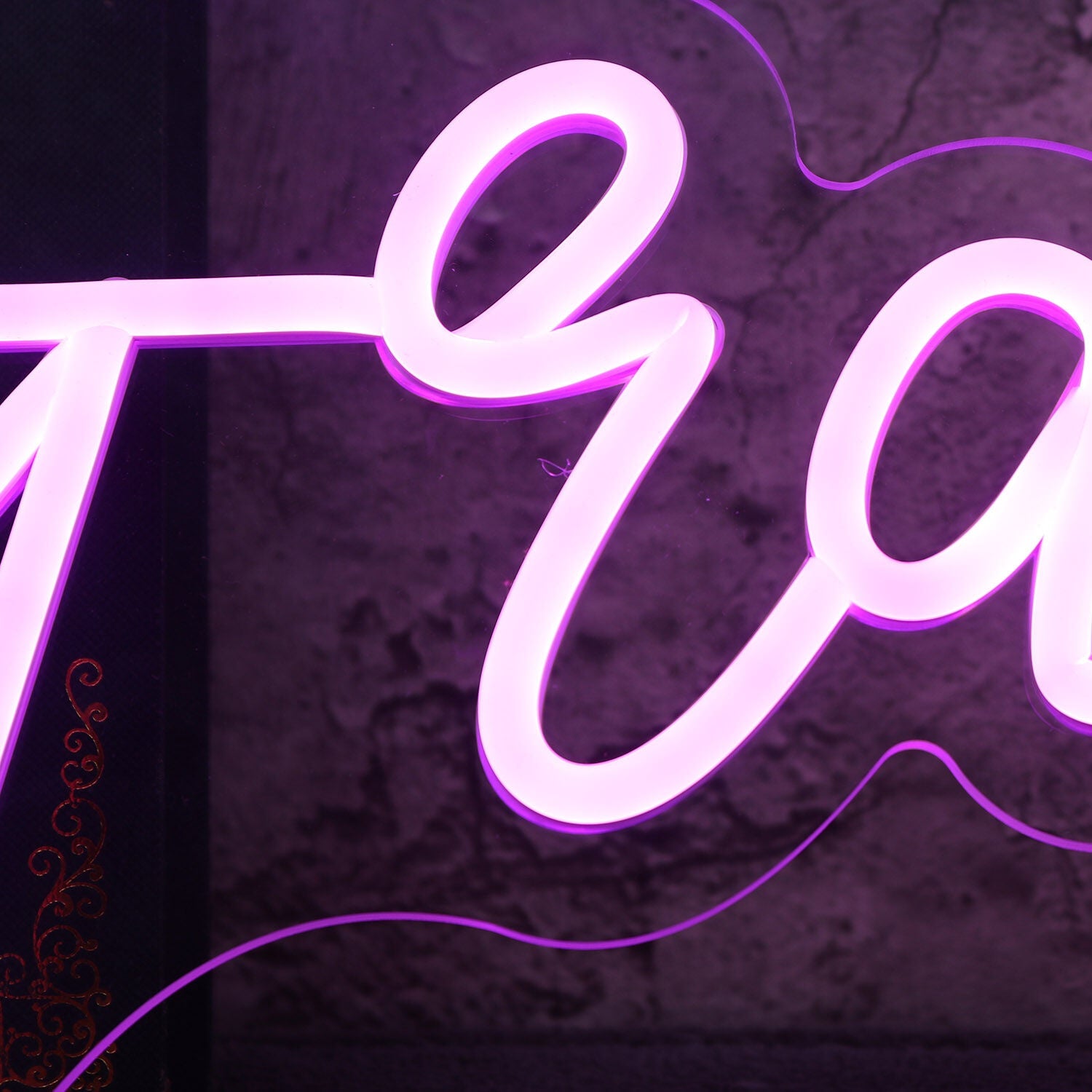 Gracie Purple Led Neon Sign | Shineneon