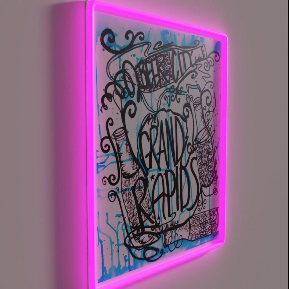 Grand Rapids Rgb Led Neon Sign - Shineneon