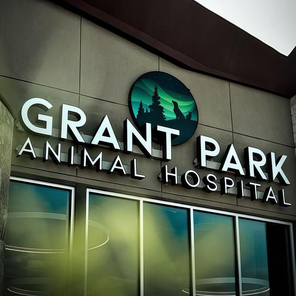 Grant Park Animal Hospital 3D Frontlit Letters Metal Led Sign - Shineneon