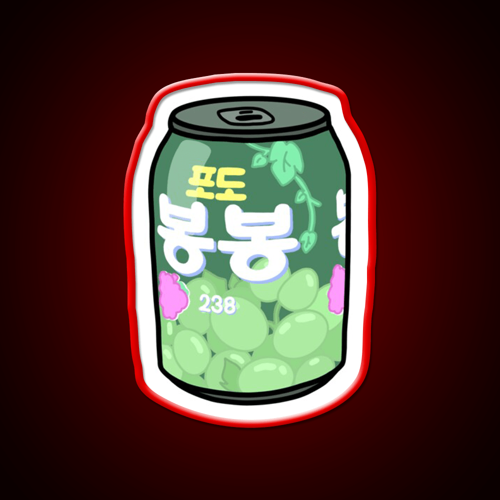Grape Soda Drink Snack Food Led Neon Sign Rgb Color - Shineneon