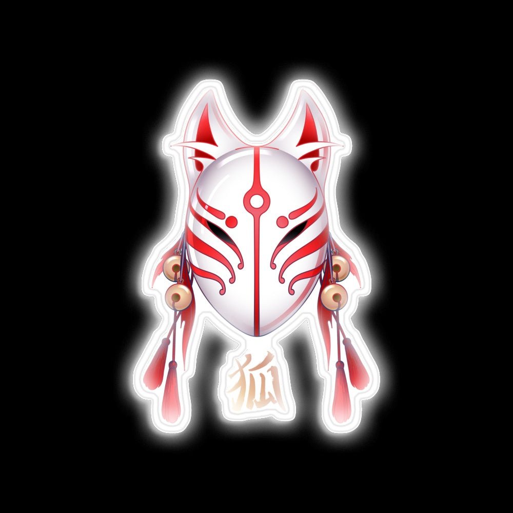 Graphic Deamon Fox Mask Neon Sign - Shineneon