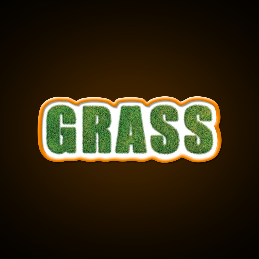Grass Hemp Inspired Green Leaf Led Neon Sign Rgb Color - LED neon sign view 6