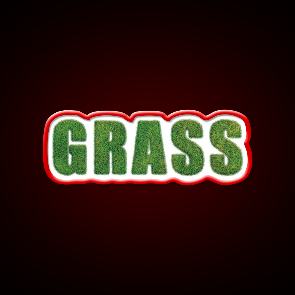 Grass Hemp Inspired Green Leaf Led Neon Sign Rgb Color - LED neon sign view 10