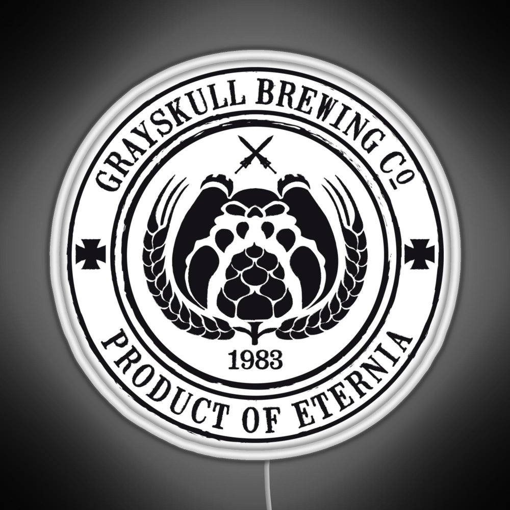 Grayskull Brewing Company Rgb Led Neon Sign Pop Wall Art - Shineneon