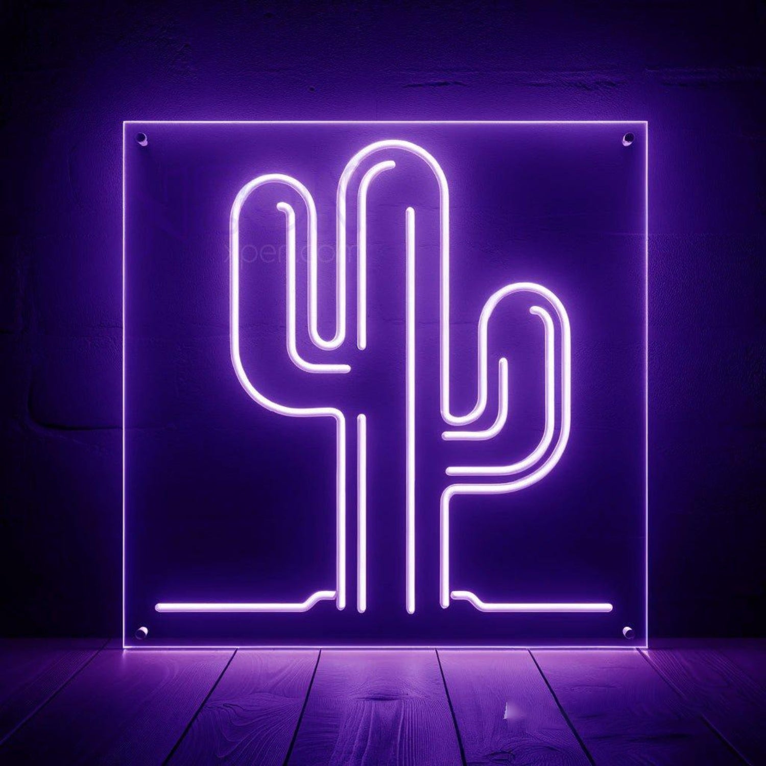 Green Cactus Led Neon Sign Modern Home Cafe Wall Decor | Shineneon