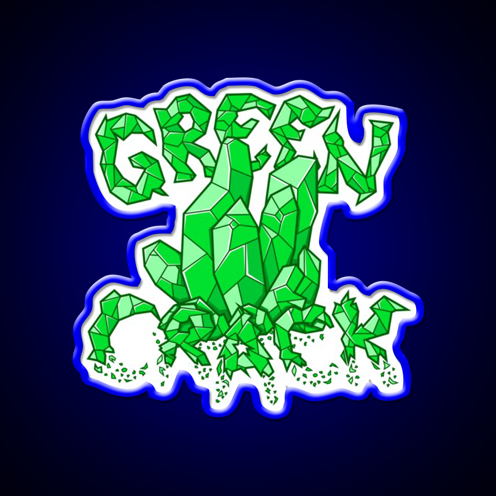 Green Crack Hemp Inspired Green Leaf Led Neon Sign Rgb Color - LED neon sign view 5