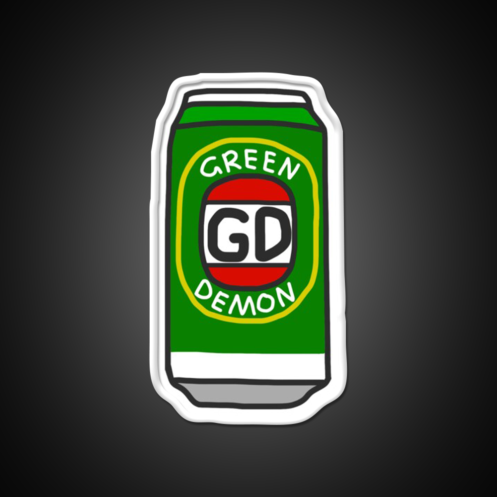 Green Demon Beer Bar Decor Led Neon Sign Rgb Color - LED neon sign view 11