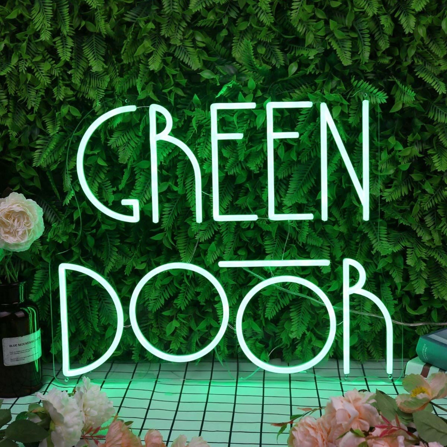 Green Door Led Neon Sign - Shineneon