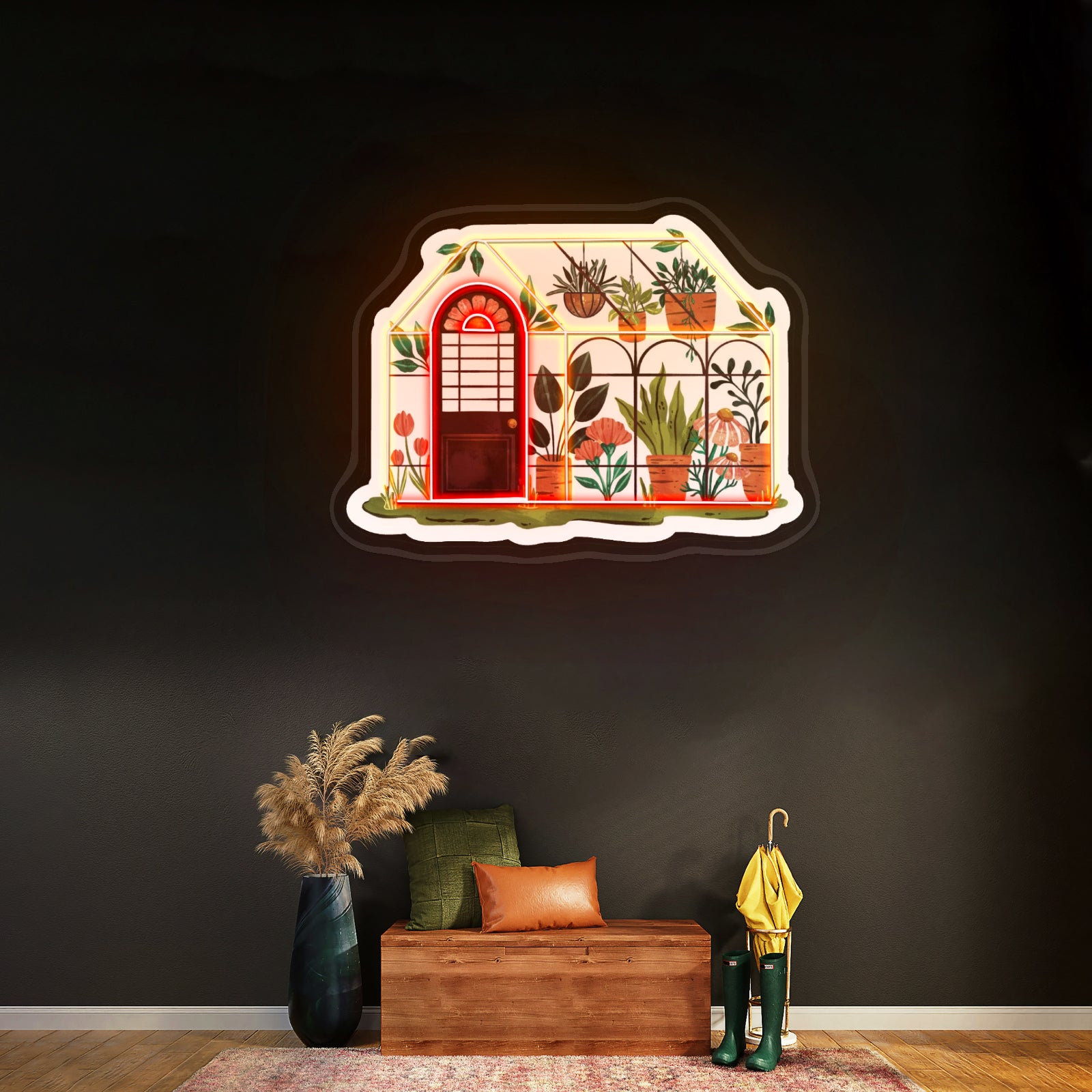 Green House Garden Custom Neon Signs Cheap