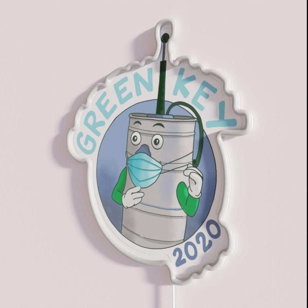 Green Key 2020 Rgb Led Neon Sign - Shineneon