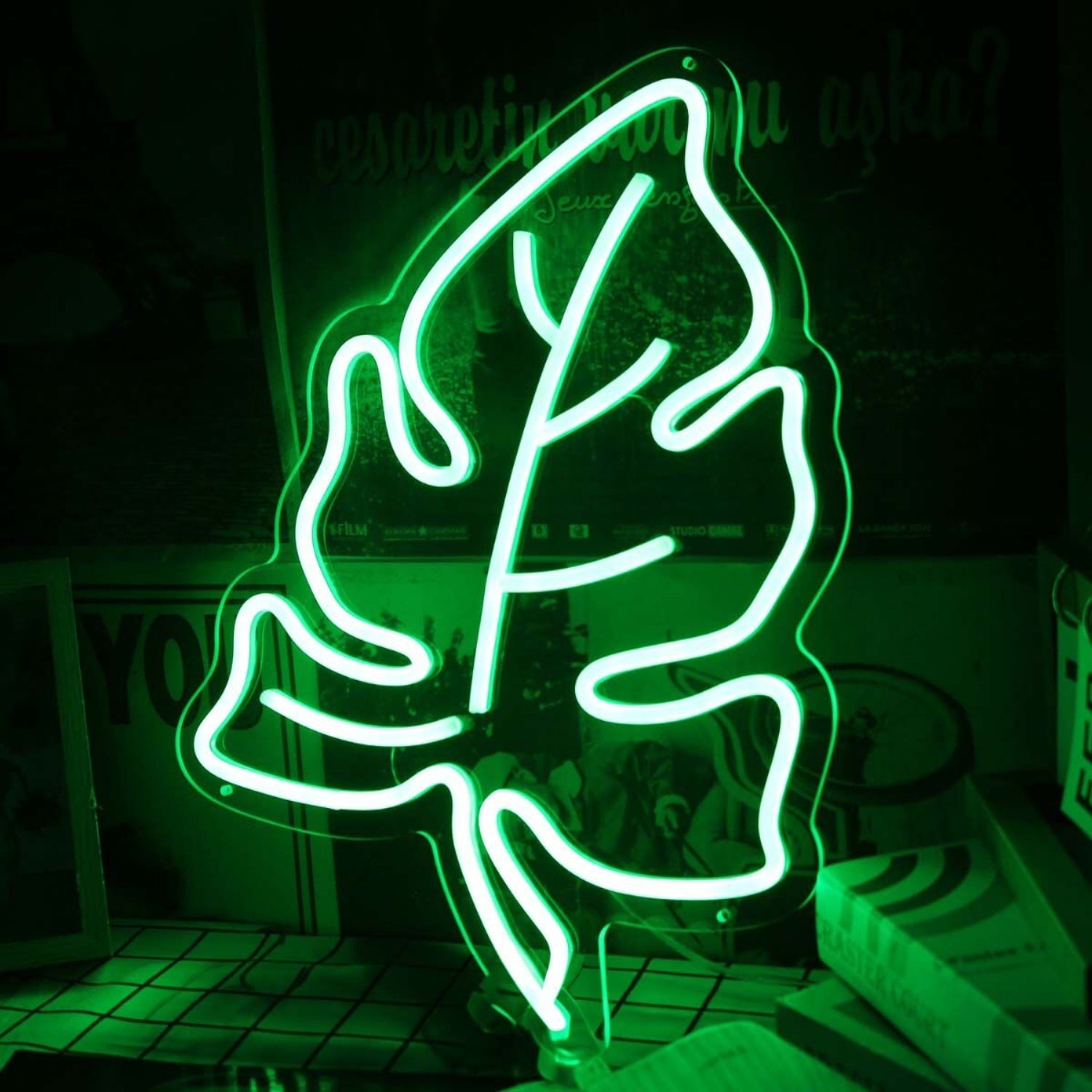 Green Leave Custom Led Neon Sign | Shineneon