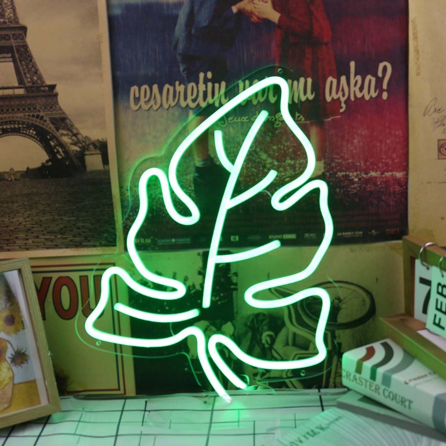 Green Leave Custom Led Neon Sign | Shineneon