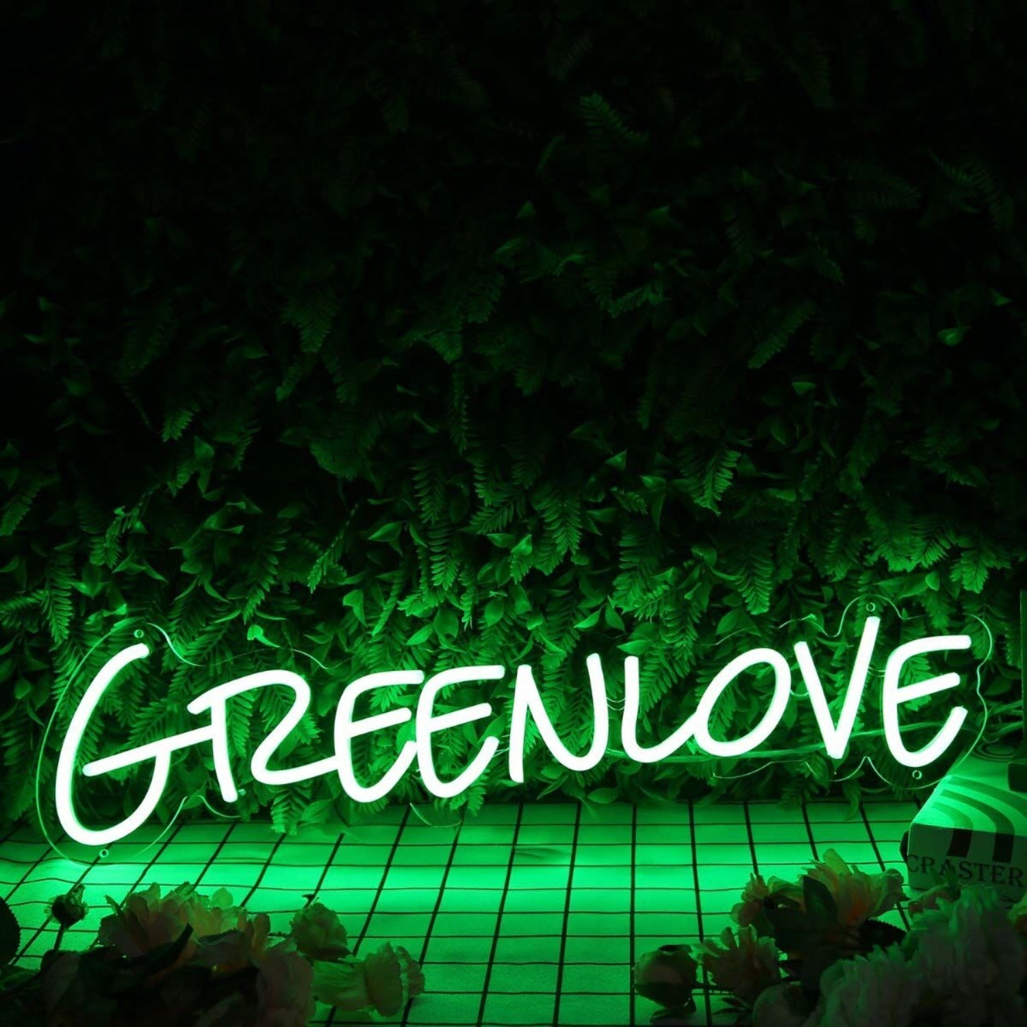 Green Love Led Neon Sign - Shineneon