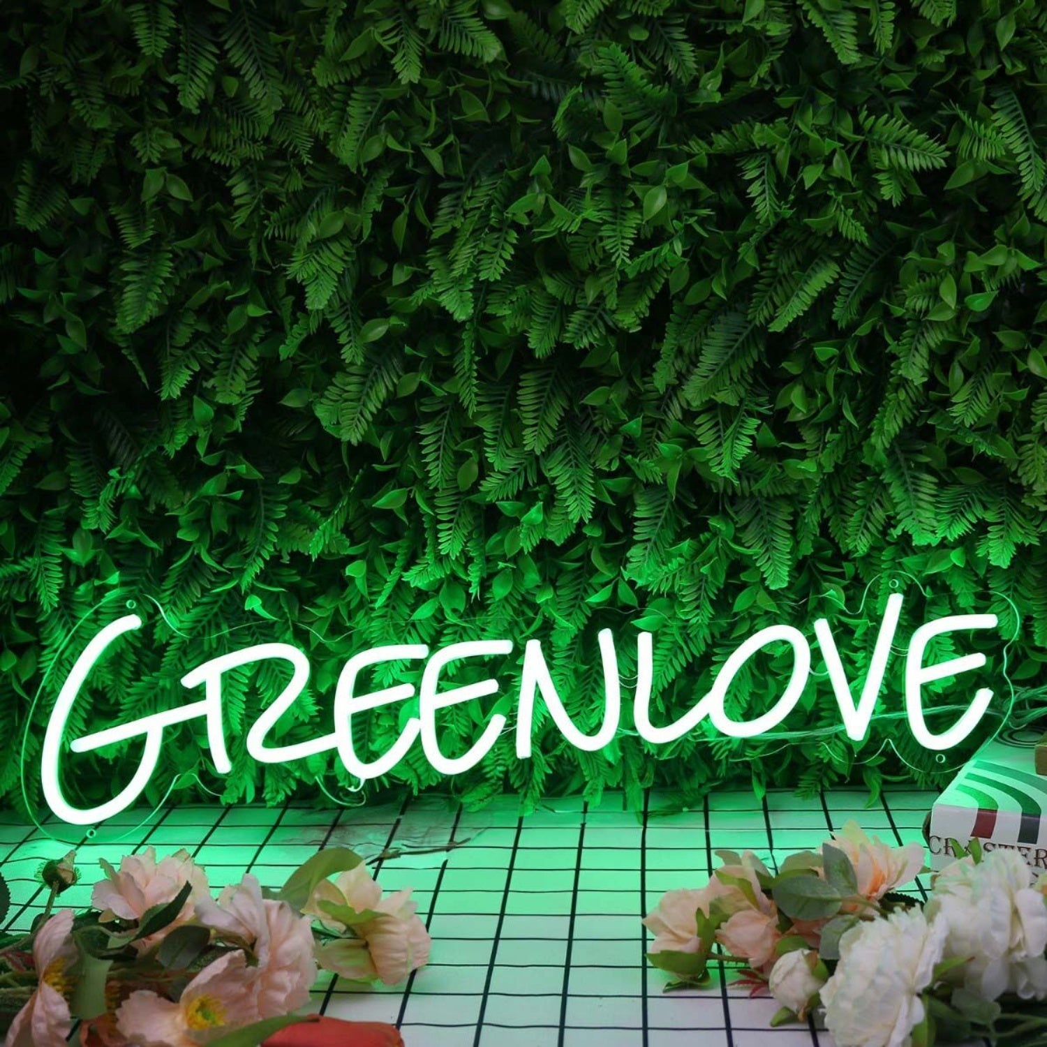 Green Love Led Neon Sign - Shineneon