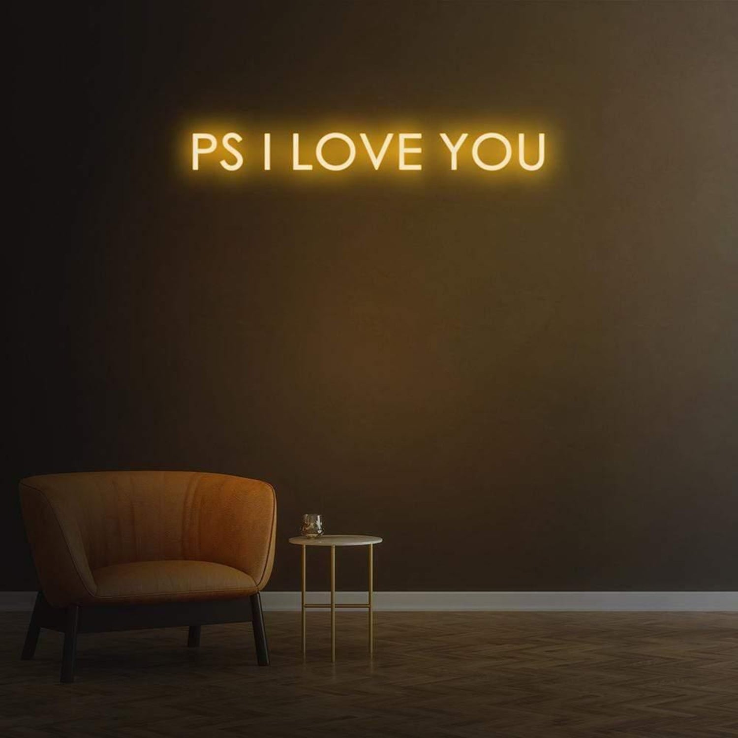 Green Ps I Love You Led Neon Sign For Modern Home Decor | Shineneon
