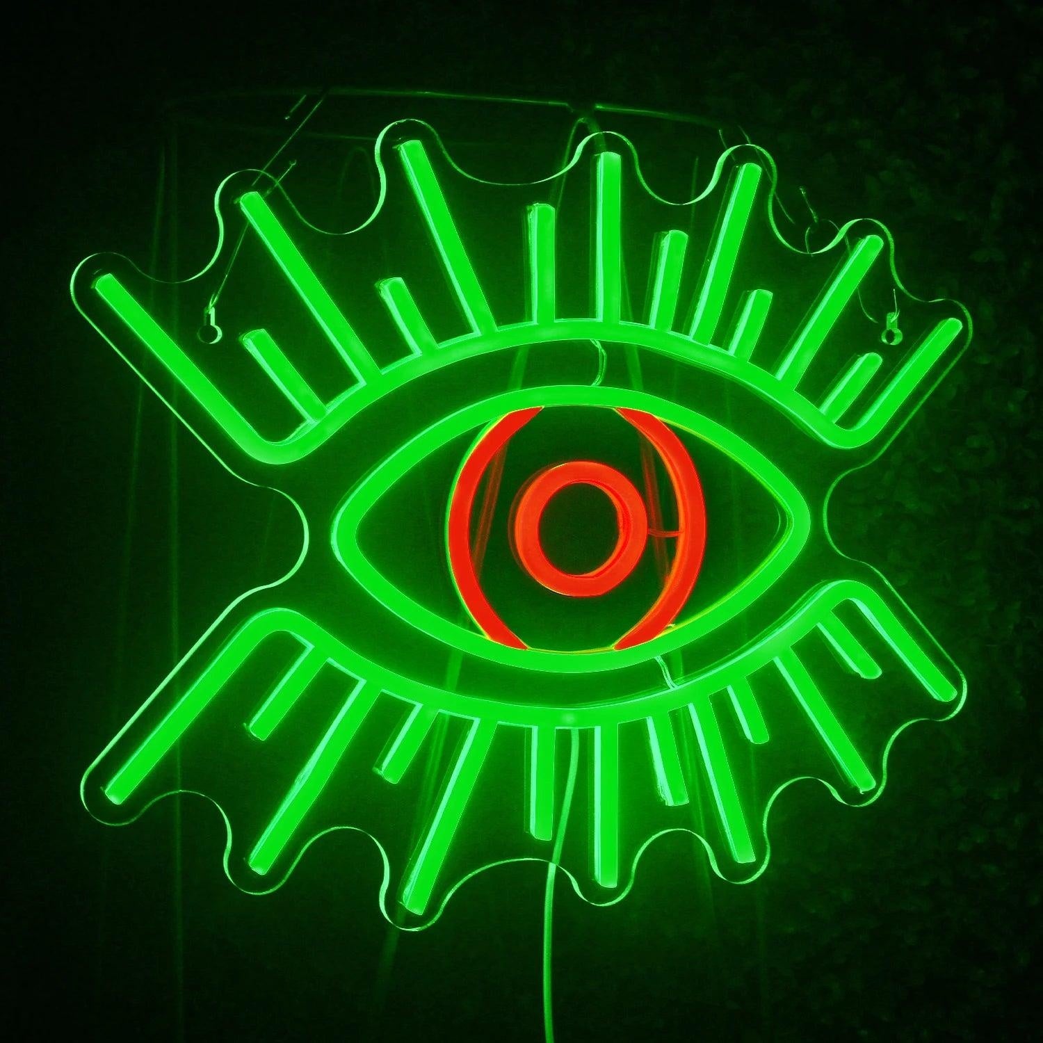 Green Red Eyes Design Led Neon Sign For Bar Club Home Decor | Shineneon