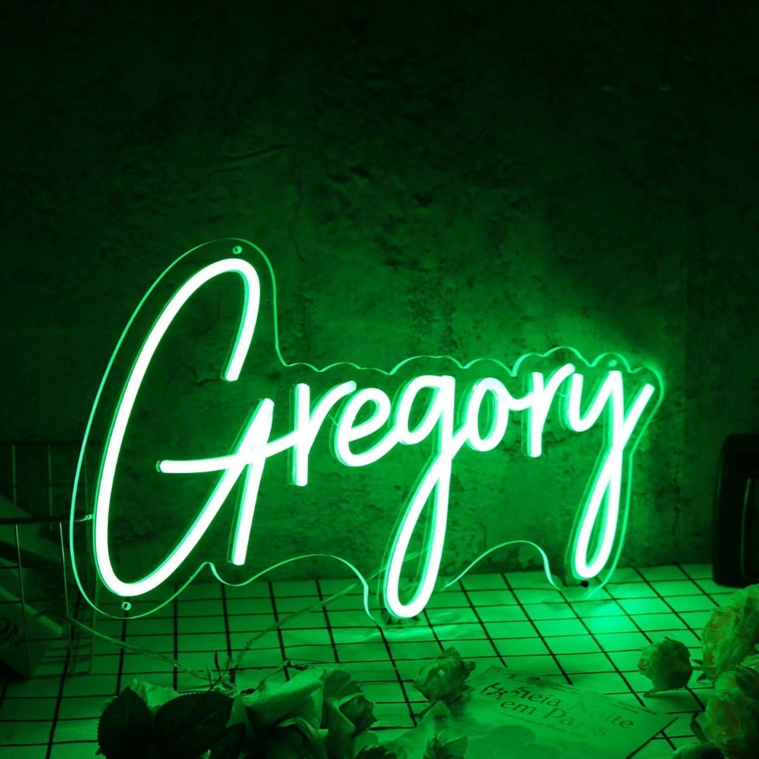 Gregory Green Led Neon Sign - Shineneon