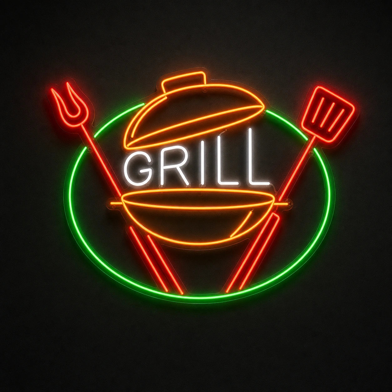 Grill Kettle Tools LED Neon Sign main product image