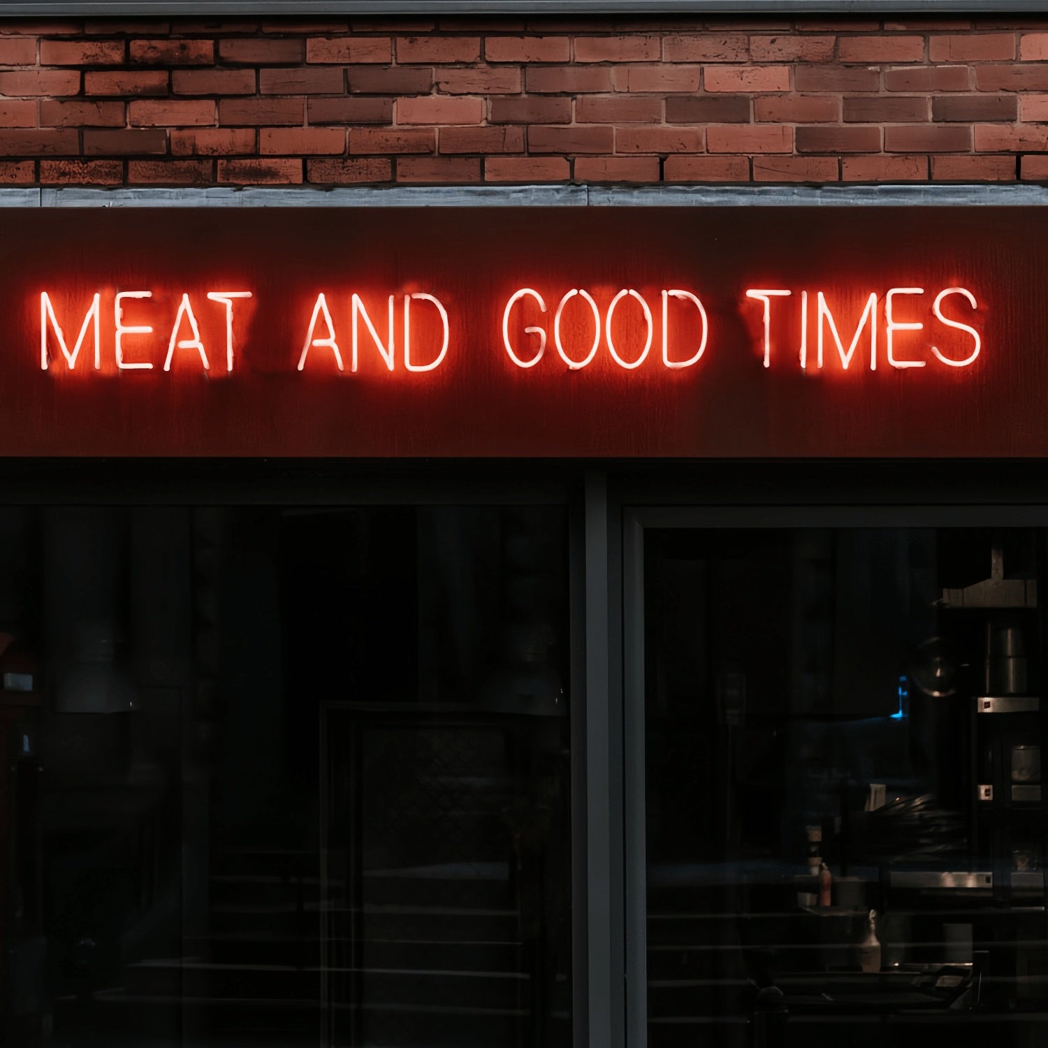Grill Masters Delight Meat And Good Times Neon Art | Shineneon