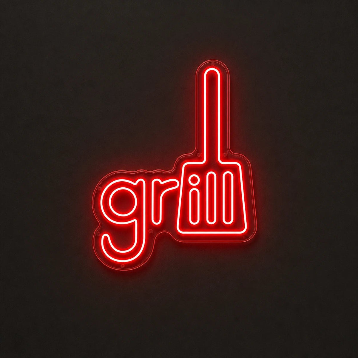 Grill Spatula LED Neon Sign - Shineneon