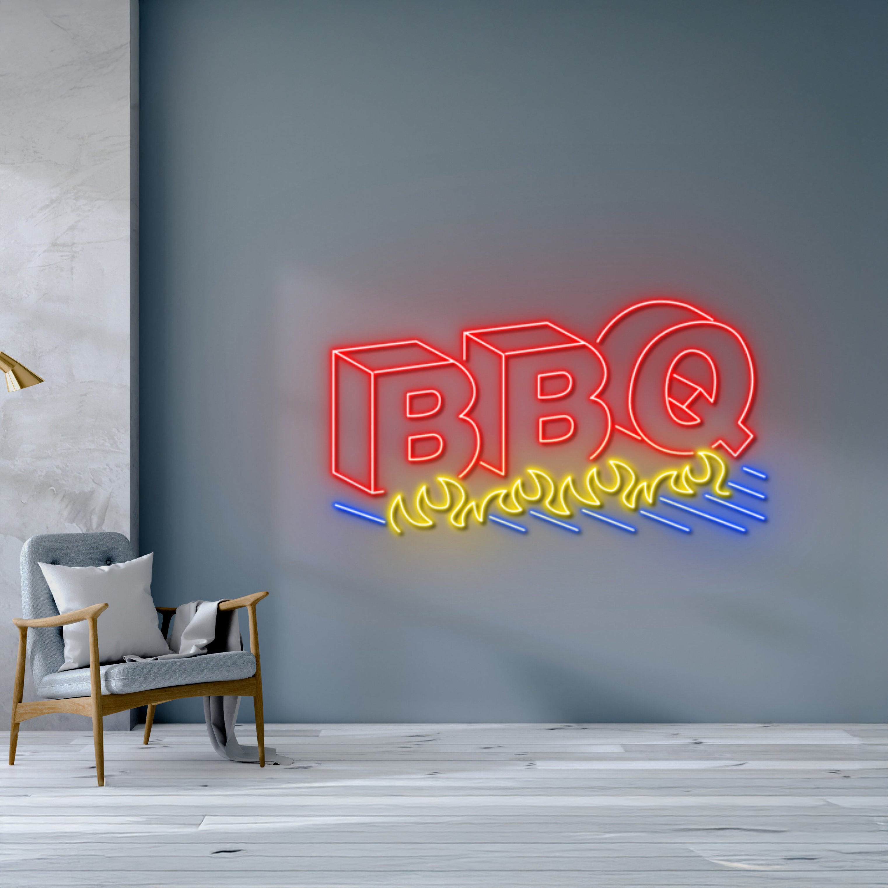 Grilled Party Neon Sign | Shineneon