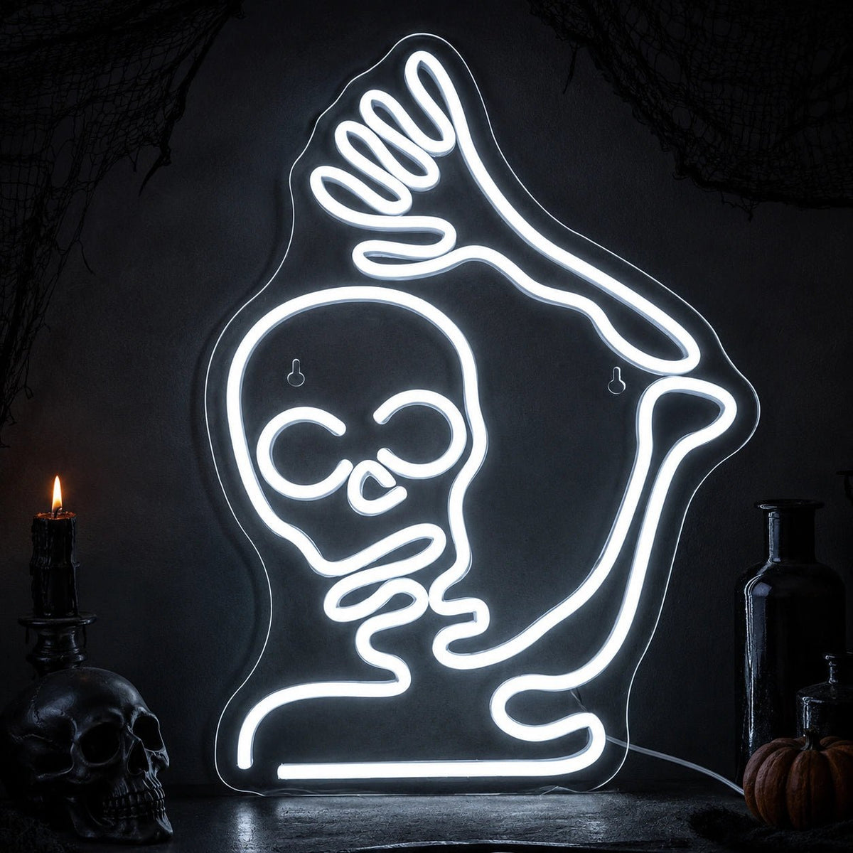 Grim Reaper Scythe LED Neon Sign - Shineneon