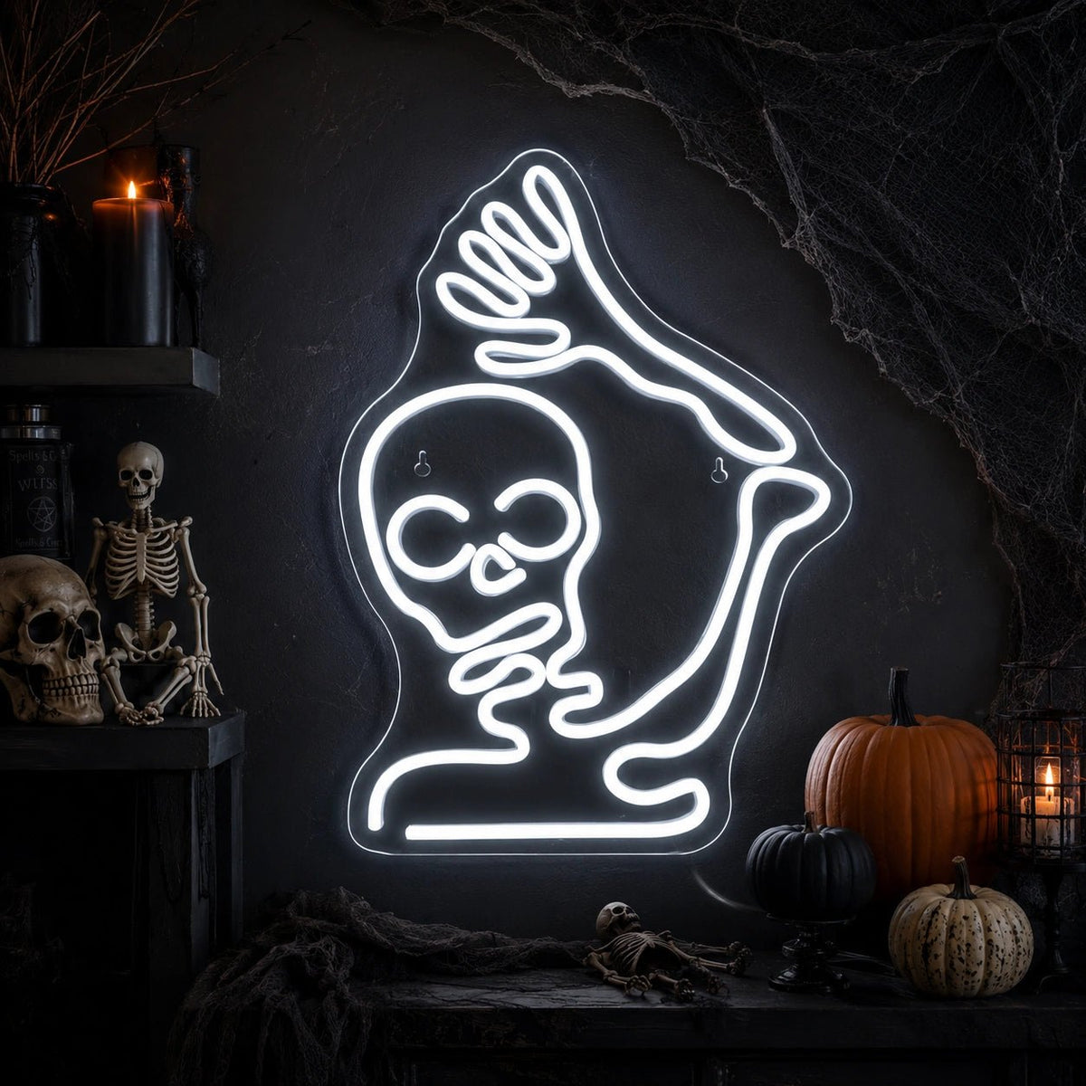 Grim Reaper Scythe LED Neon Sign - Shineneon