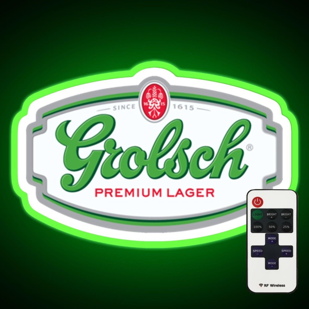 Grolsch Premium Lager Led Neon Sign Wall Sign - Shineneon