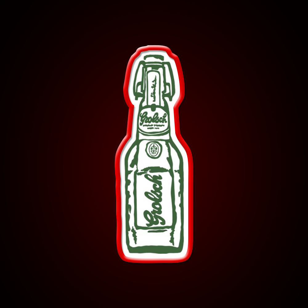 Grolsch Single Pop Beer Bar Decor Led Neon Sign Rgb Color - LED neon sign view 10