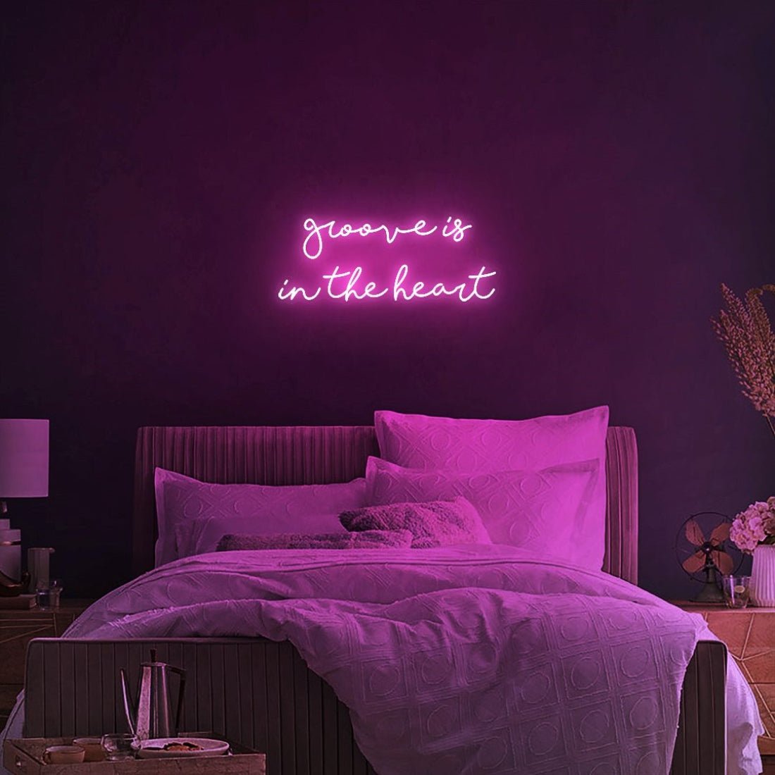 Groove Is In The Heart Led Sign Business Neon Sign - Shineneon