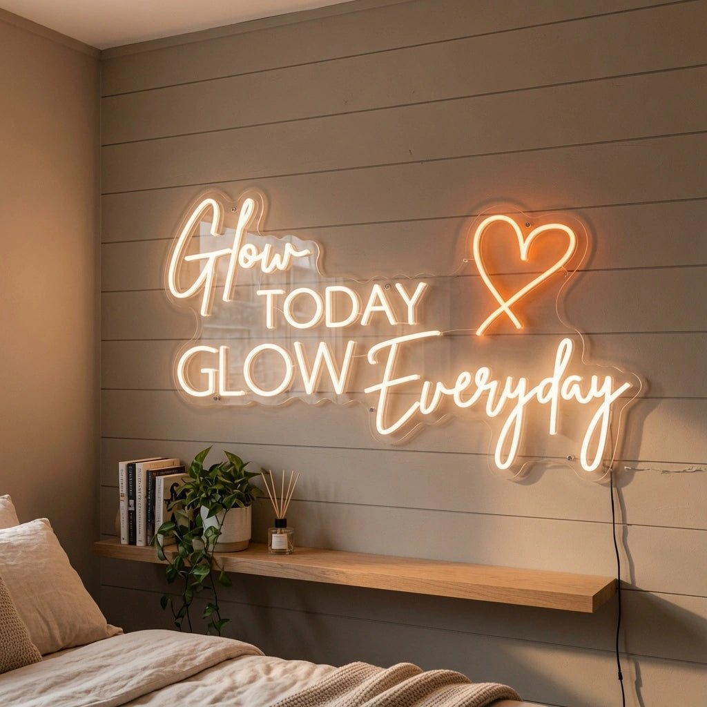 Grow Today And Glow Everyday LED Neon Sign - Shineneon