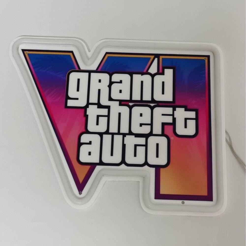 Gta 6 Vi Rgb Led Neon Sign Pop Wall Art - Shineneon