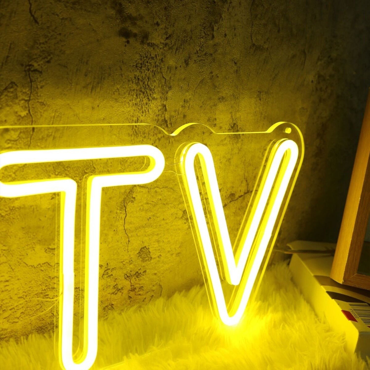 Gtv Yellow Led Neon Sign | Shineneon