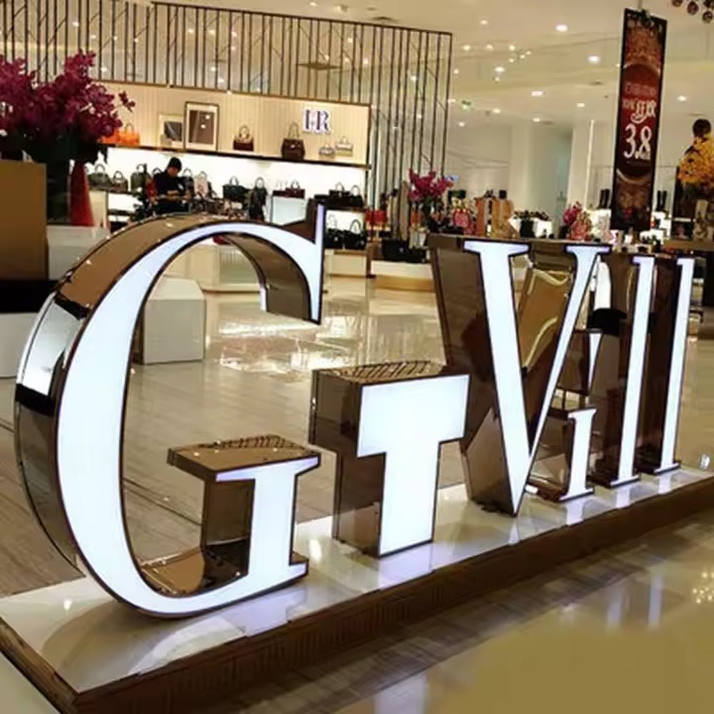 Gtvill 3D Frontlit Channel Letters Led Light Sign - Shineneon