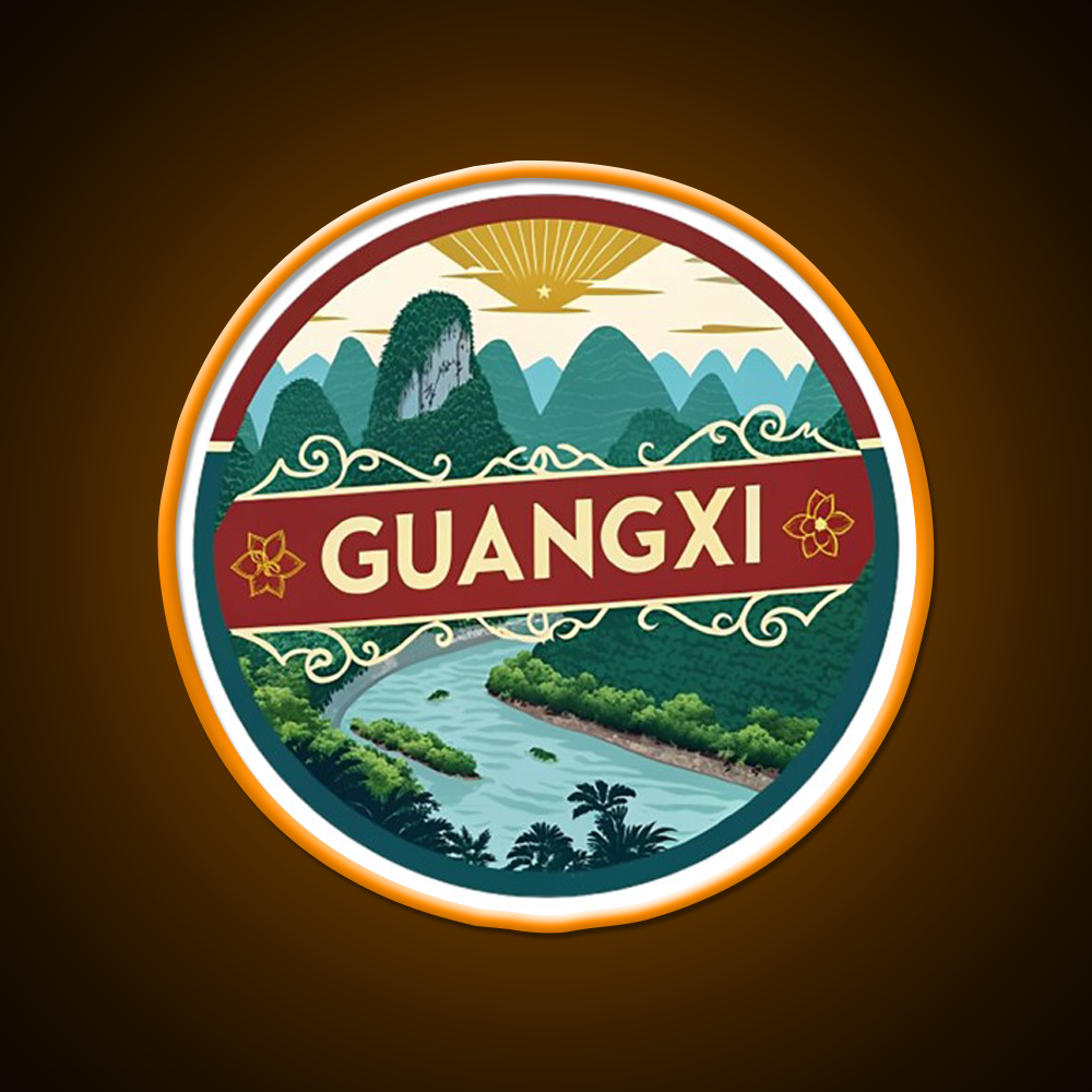 Guangxi Asian Cultural Led Neon Sign Rgb Color - LED neon sign view 6