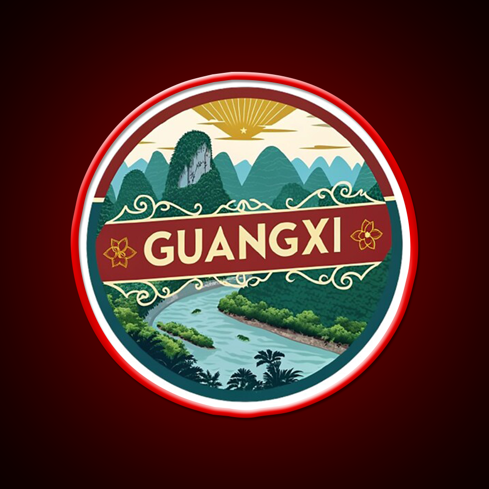 Guangxi Asian Cultural Led Neon Sign Rgb Color - LED neon sign view 10