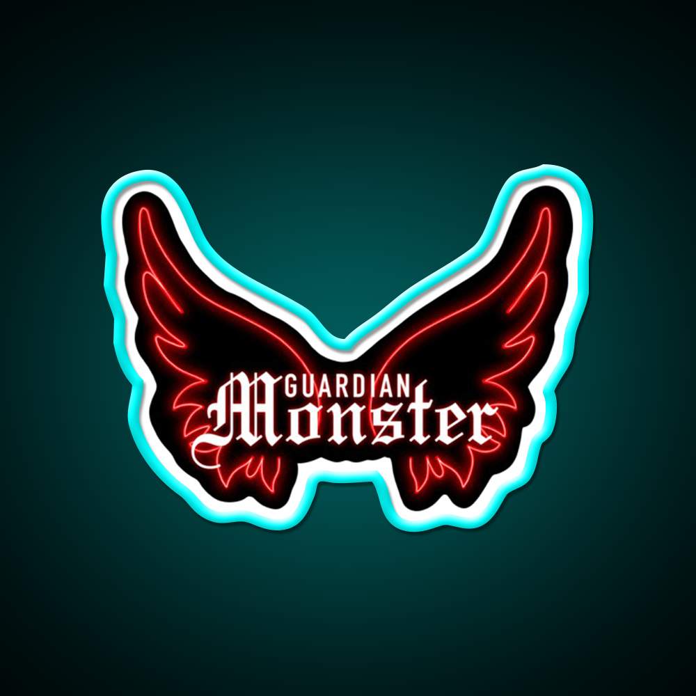Guardian Monster Welcome Led Neon Sign Open Sign Rgb Color