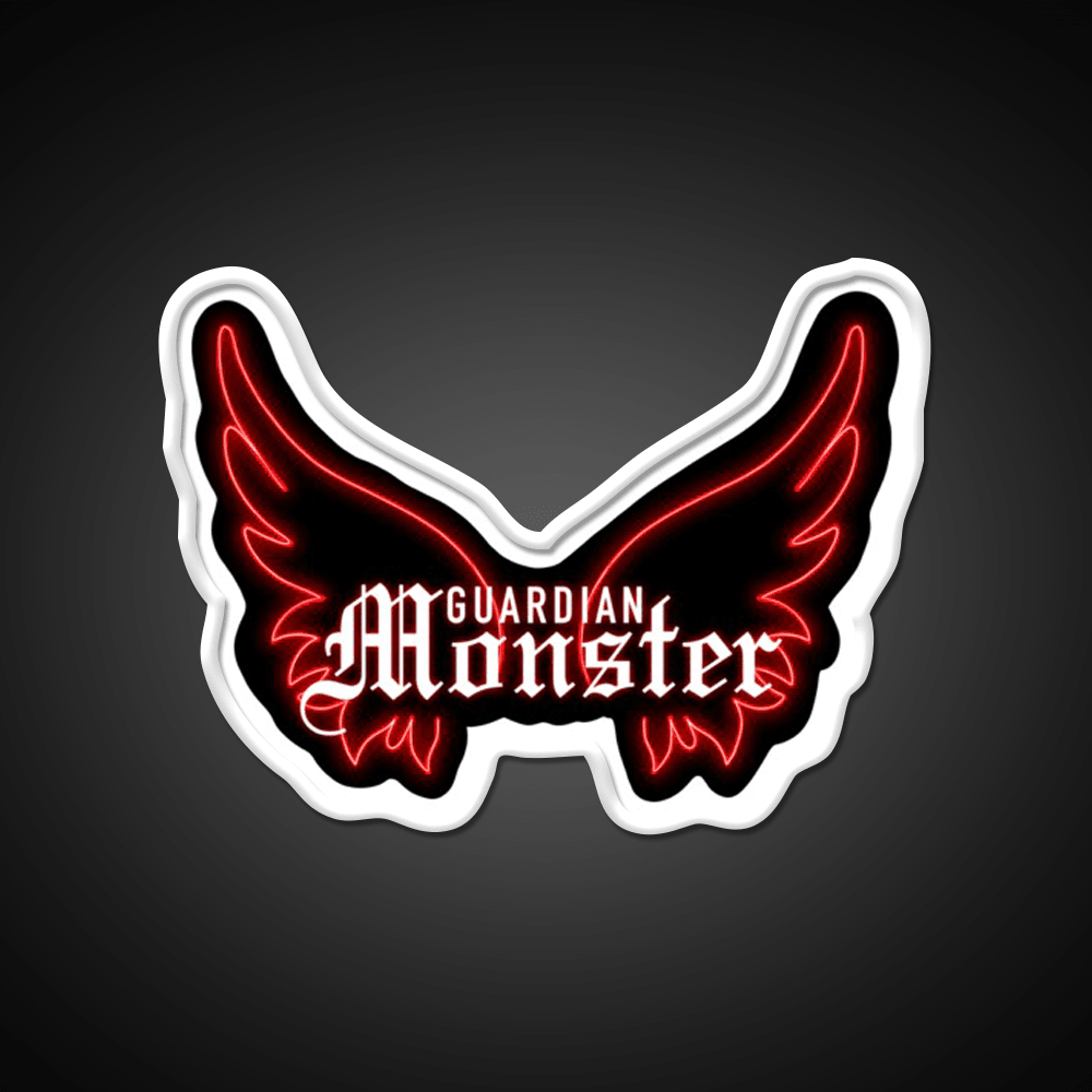Guardian Monster Welcome Led Neon Sign Open Sign Rgb Color - Shineneon