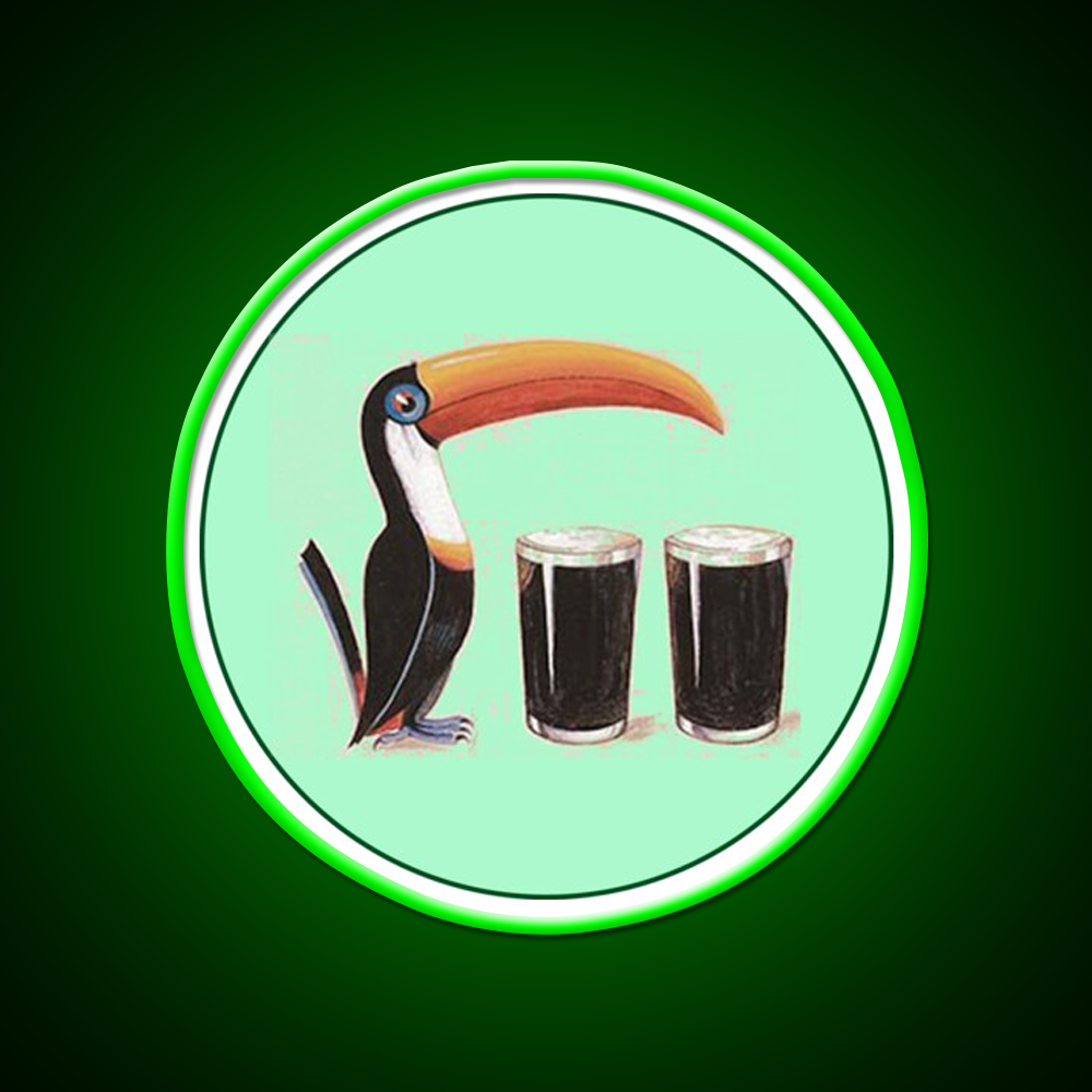 Guiness Toucan Beer Bar Decor Led Neon Sign Rgb Color - LED neon sign view 8